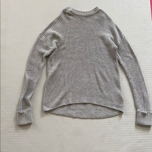 AMERICAN EAGLE- grey knit sweater
